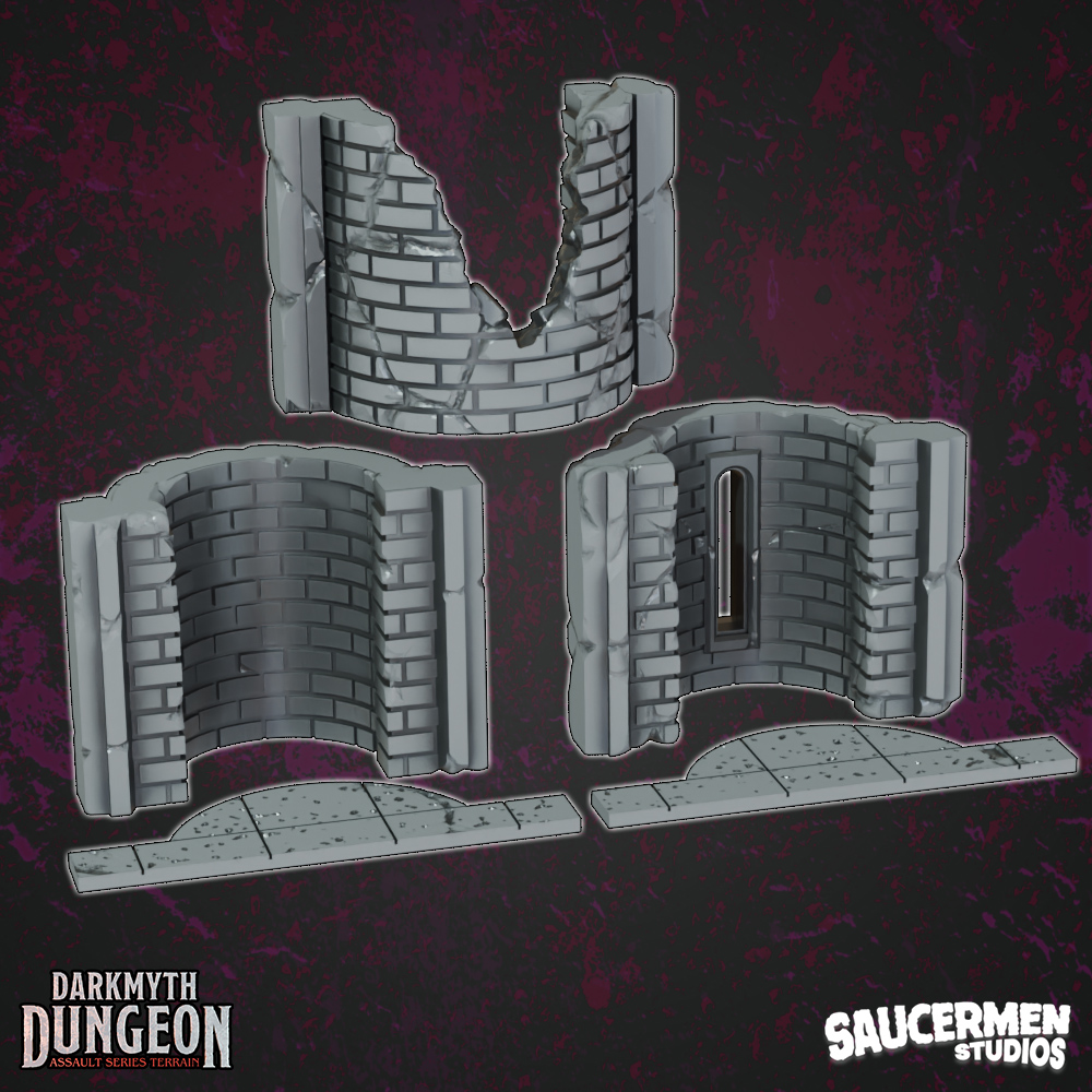 DarkMyth Dungeon - Alcove Walls